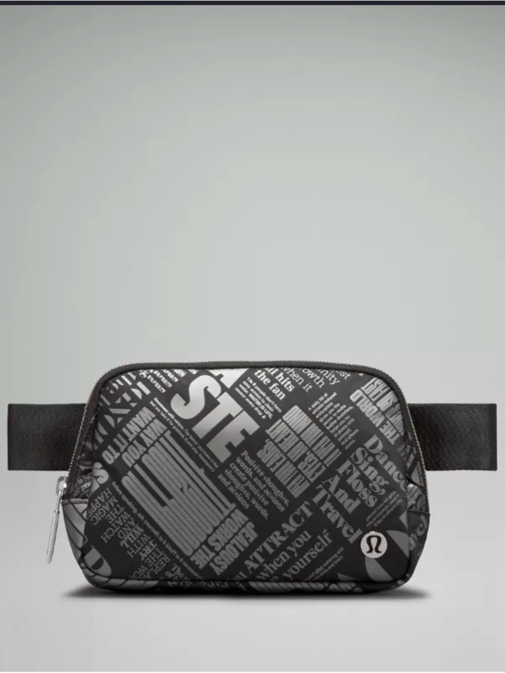 Rare BNWT Lululemon Manifesto Print 1L Everywhere Belt Bag